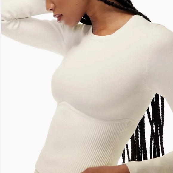 Babaton Tops - BABATON SCULPT KNIT EMPIRE LONGSLEEVE